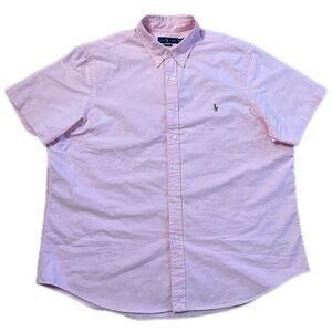 NWOT| Polo Ralph Lauren
Classic Fit Garment Dyed Oxford Shirt| Carmel Pink|XXL